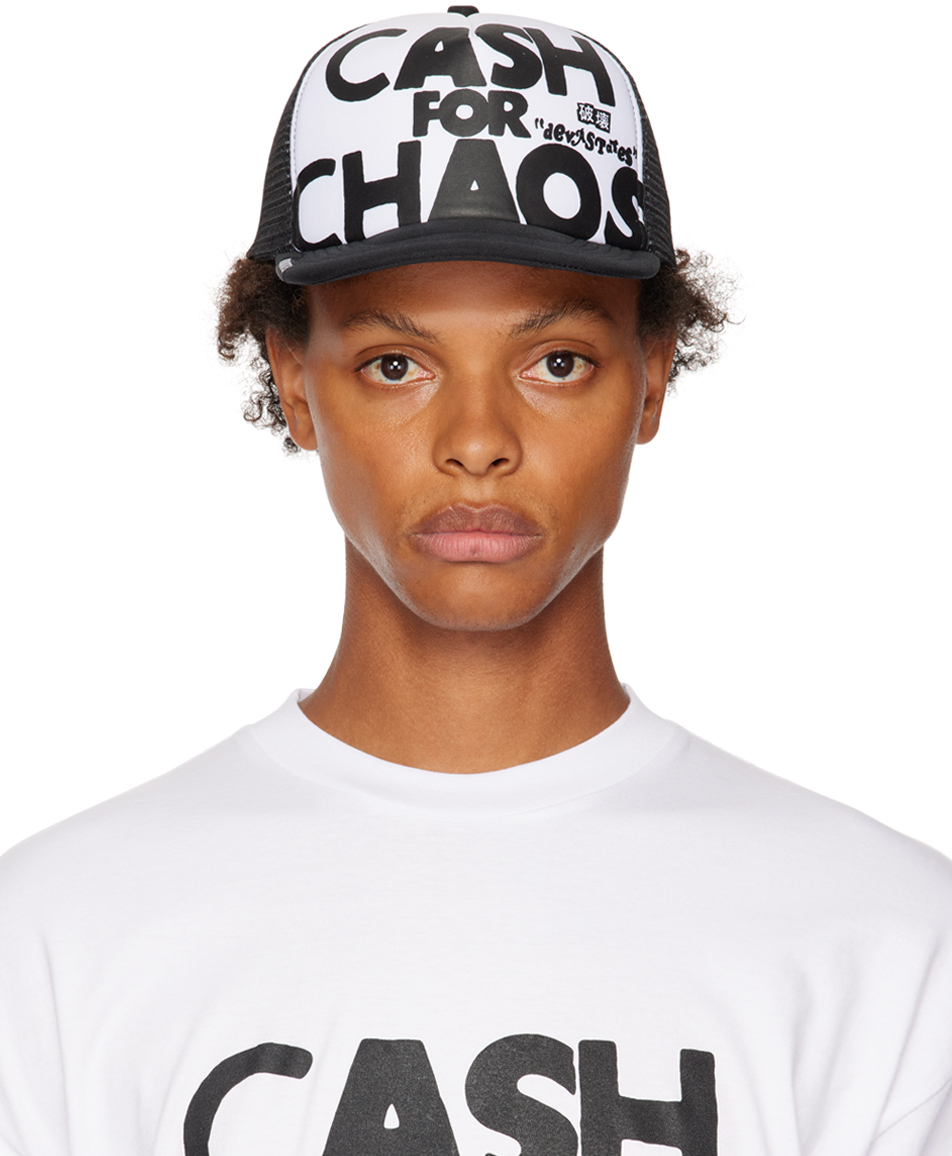 DEVA STATES BLACK 'CASH FOR CHAOS' CAP