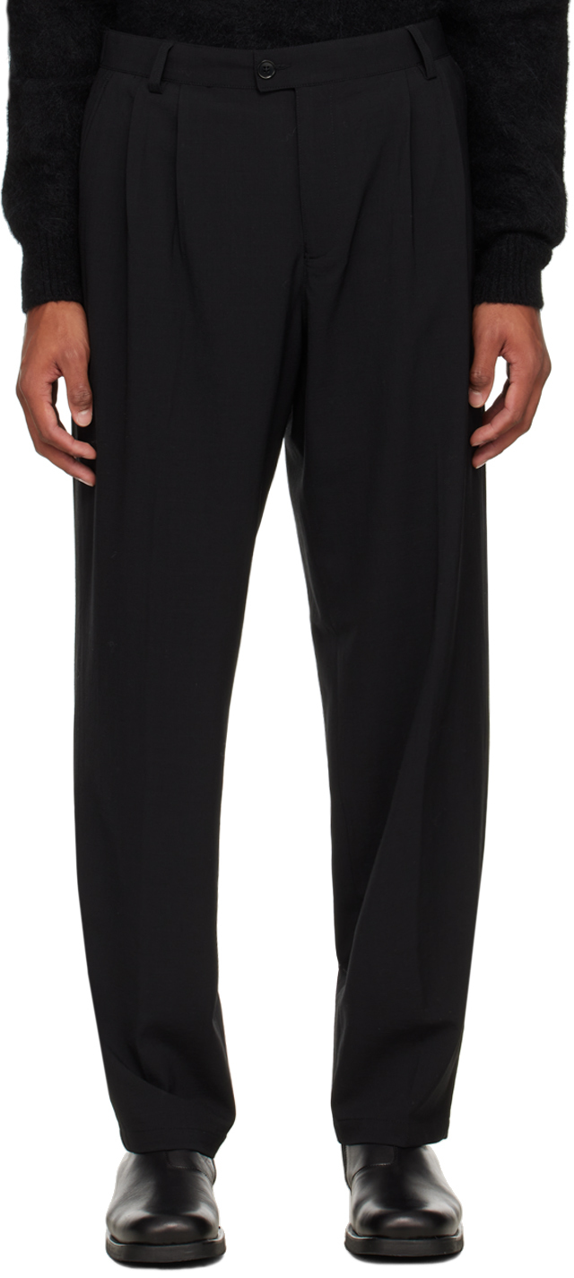 Black Steady Trousers