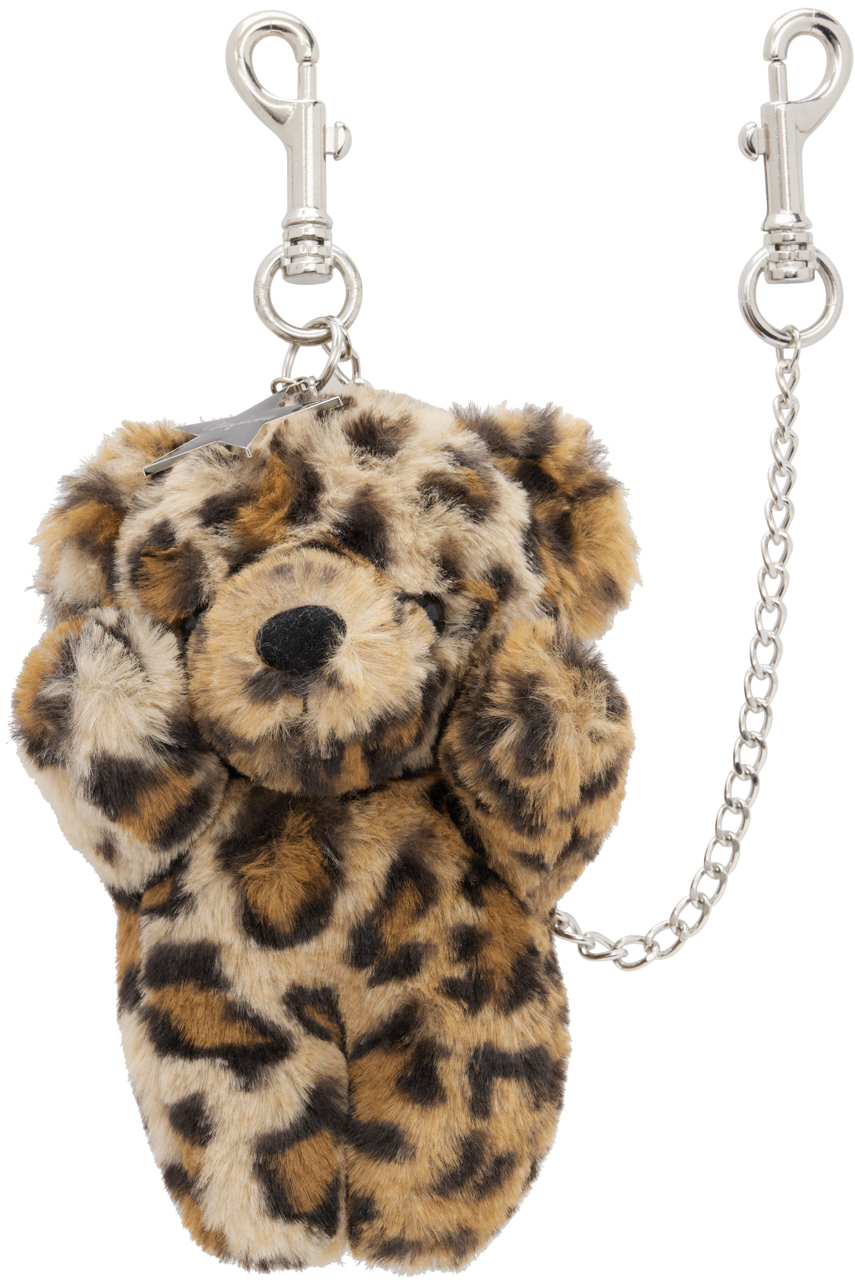 Vaquera Furry Teddy Bear Key Chain