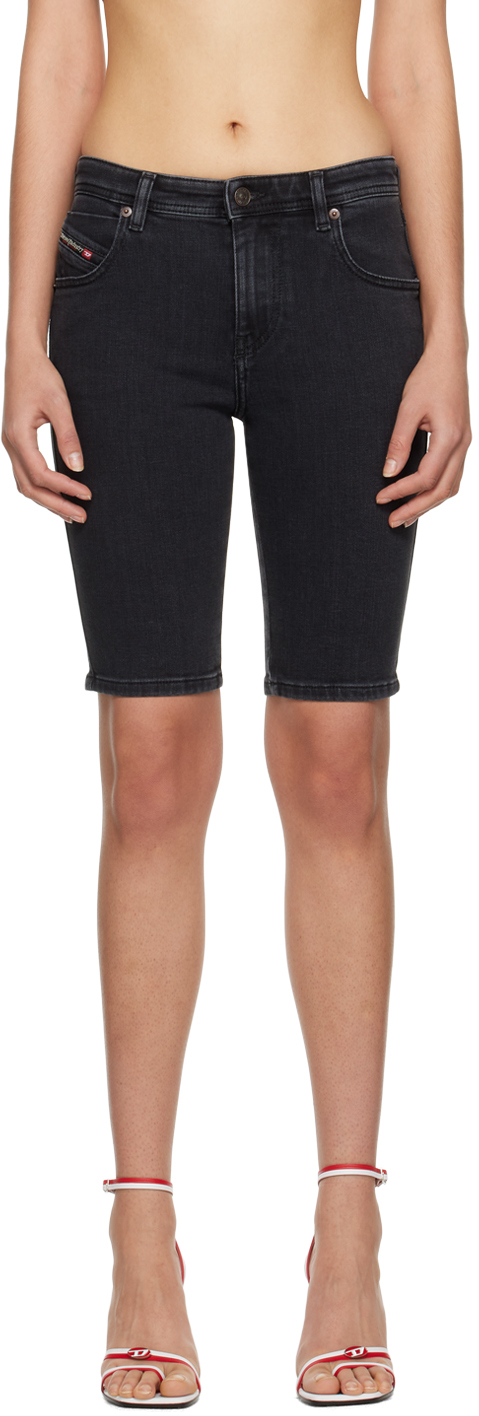 Black De-Ginny Shorts
