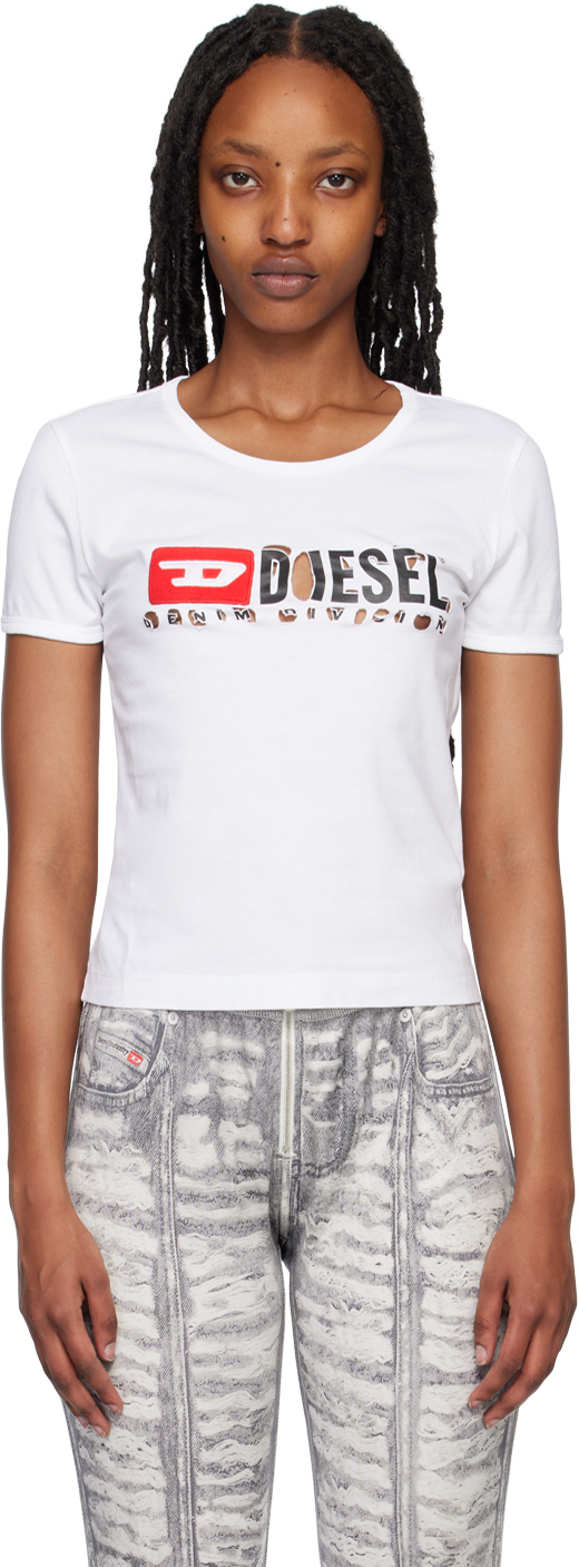 Gestreept Achtervolging routine Diesel t-shirts for Women | SSENSE