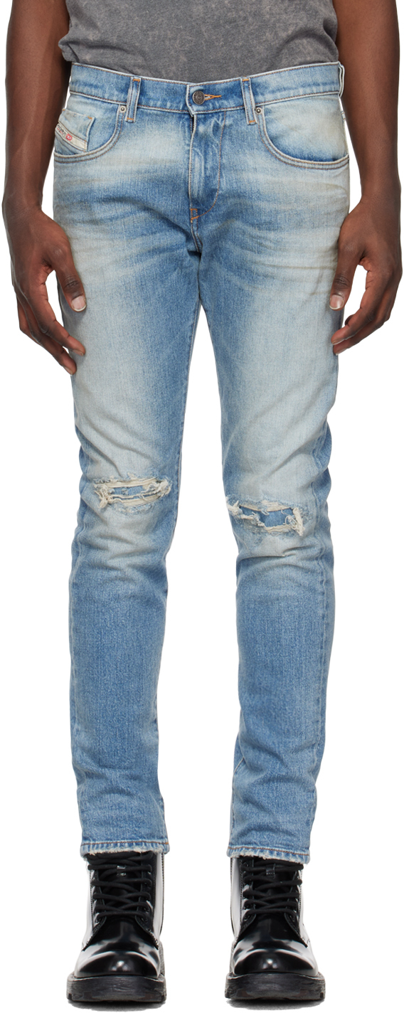 Blue 2019 D-Strukt Jeans