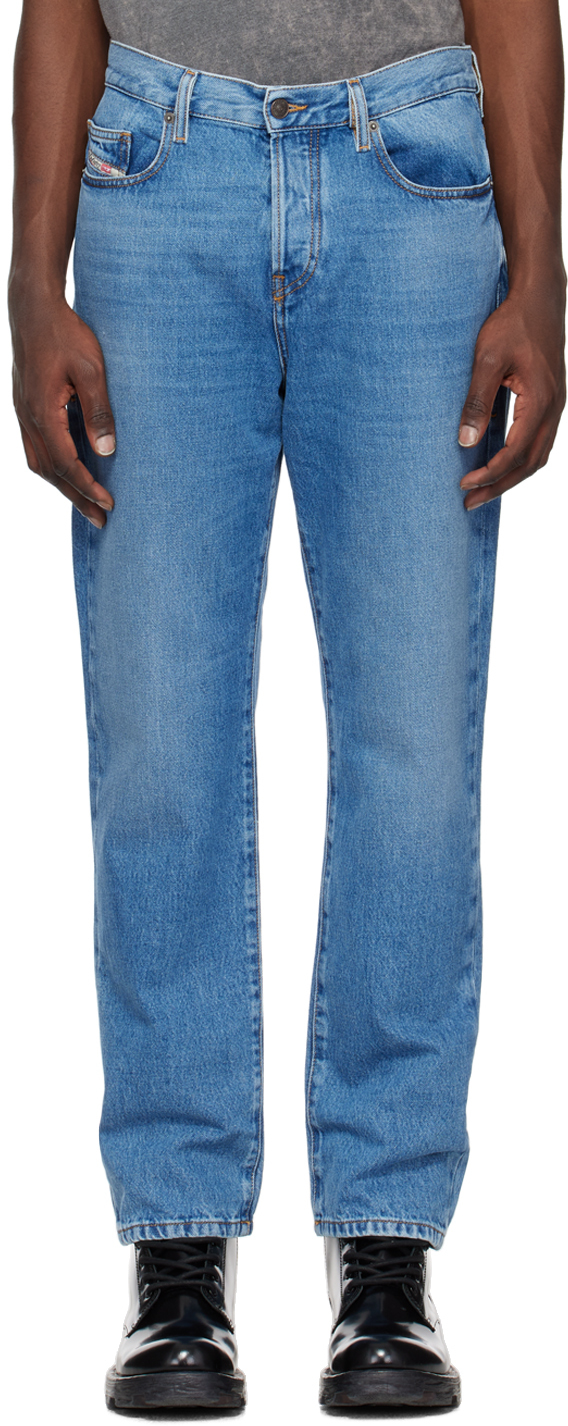 Blue 2020 D-Viker Jeans by Diesel on Sale