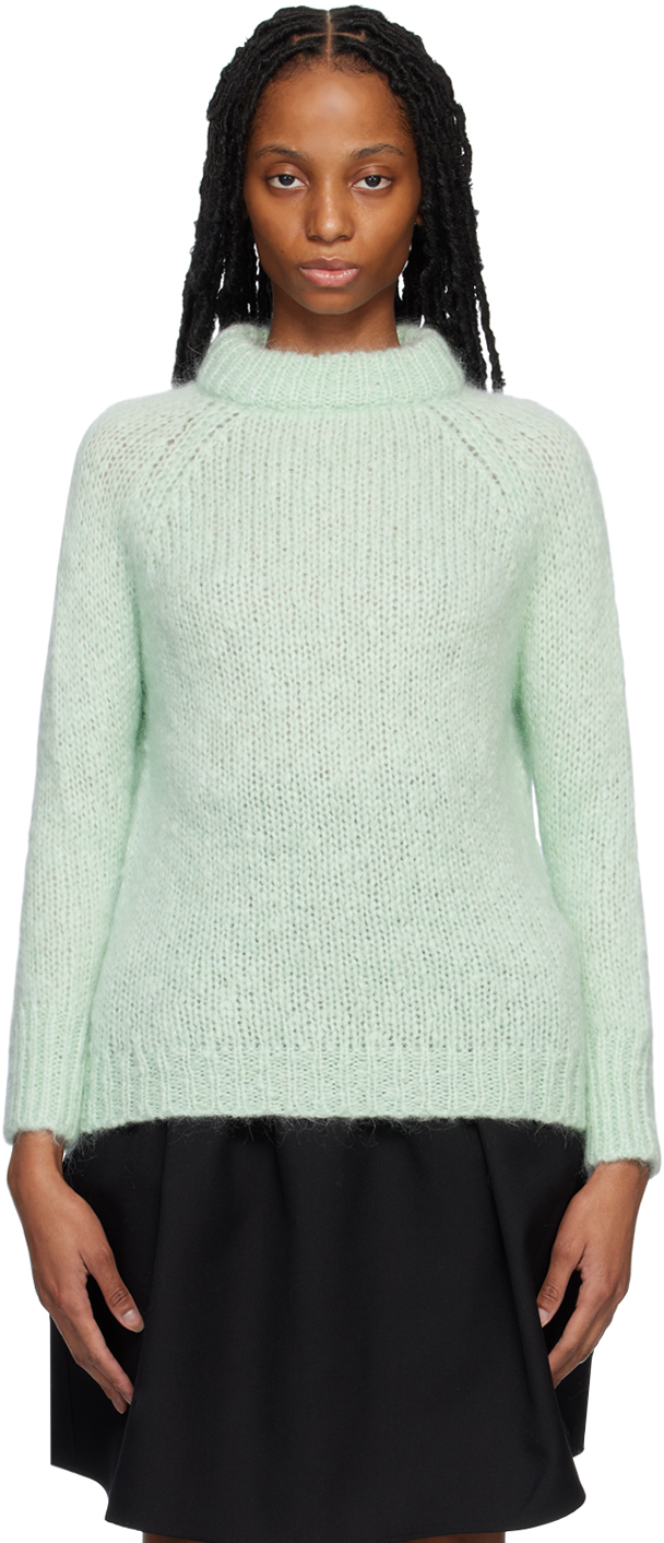 Cecilie Bahnsen Green Indira Sweater