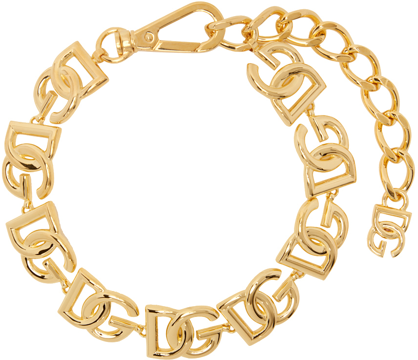 Dolce & Gabbana Gold 'DG' Choker