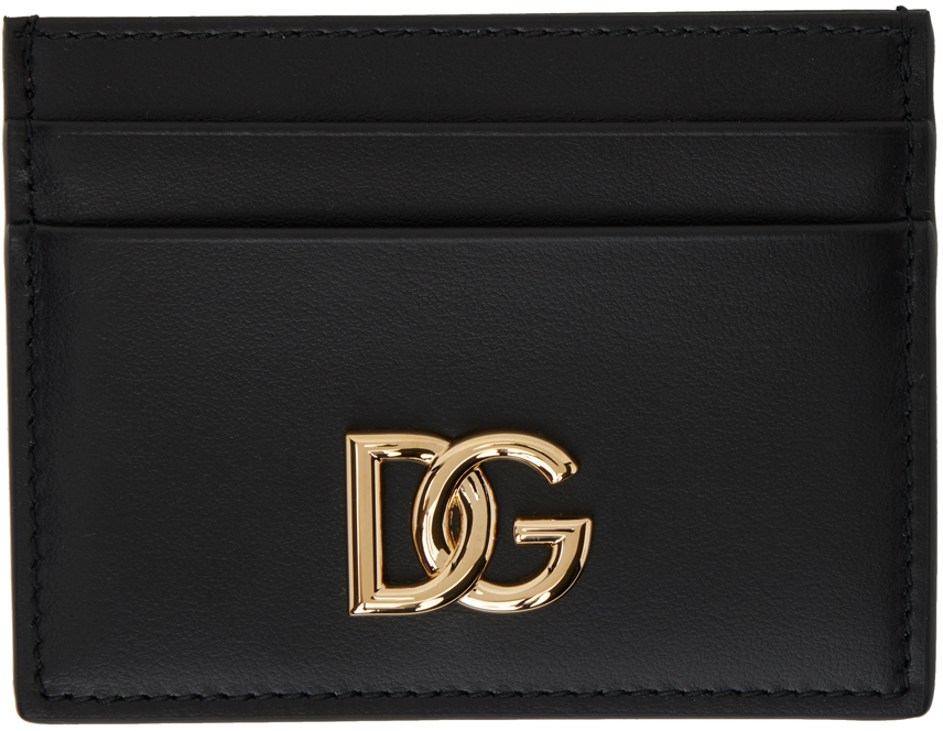 Dolce & Gabbana Black Logo Cardholder