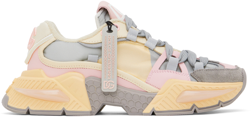 Dolce & Gabbana Airmaster Sneakers In Grey