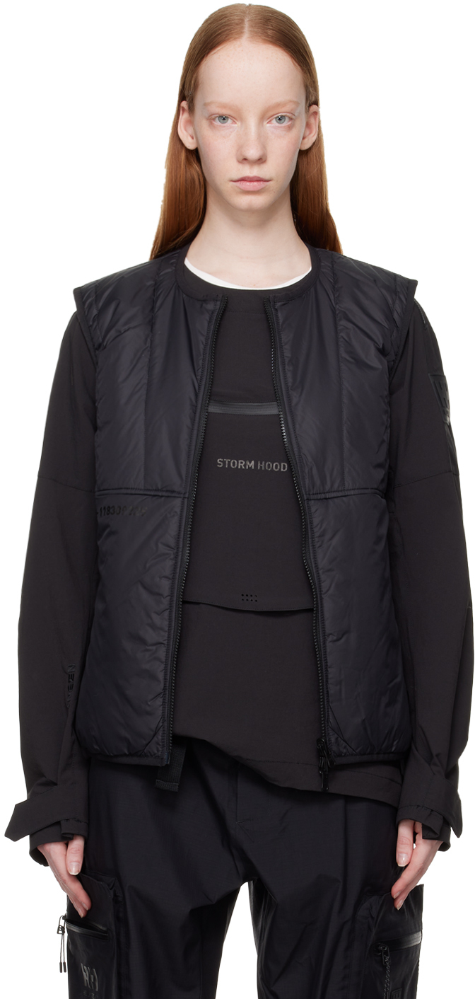 HH-118389225 Black & Purple Arc Reversible Vest