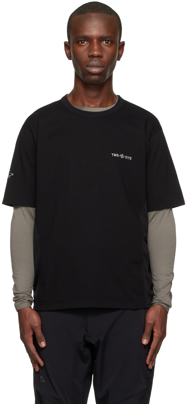 Tms.site Ssense Exclusive Black T-shirt