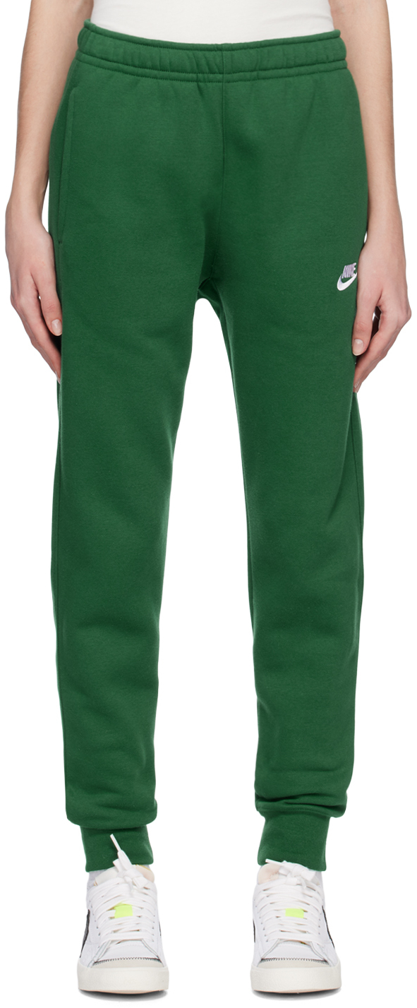 Nike: Green Joggers Club Lounge Pants