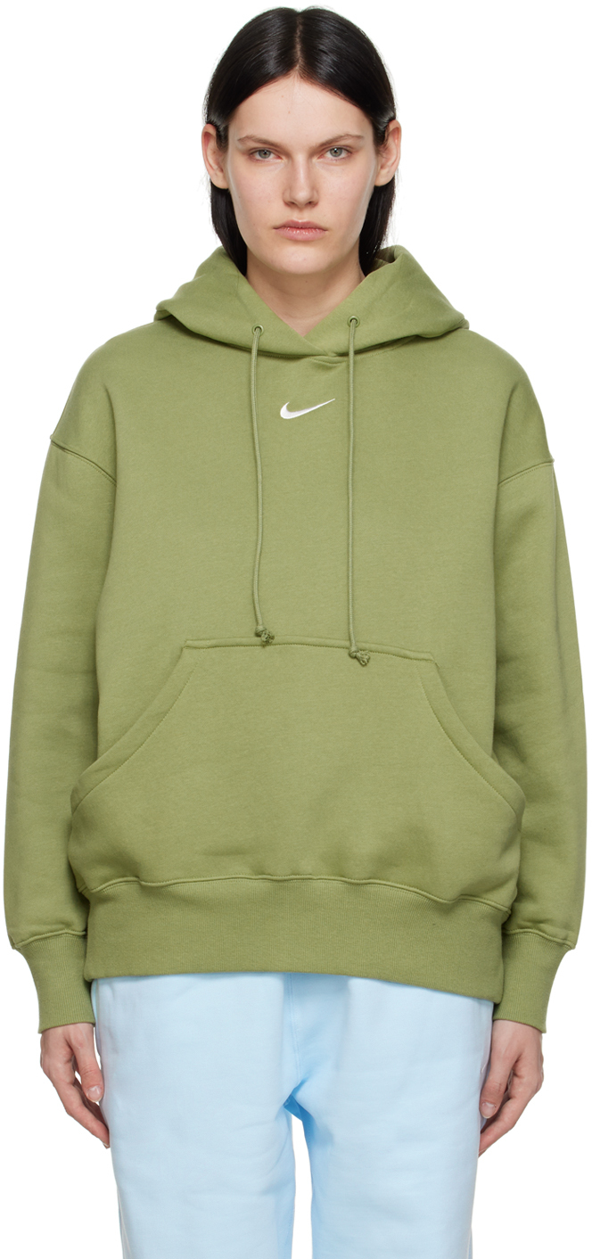 Nike Green Sportswear Phoenix Hoodie