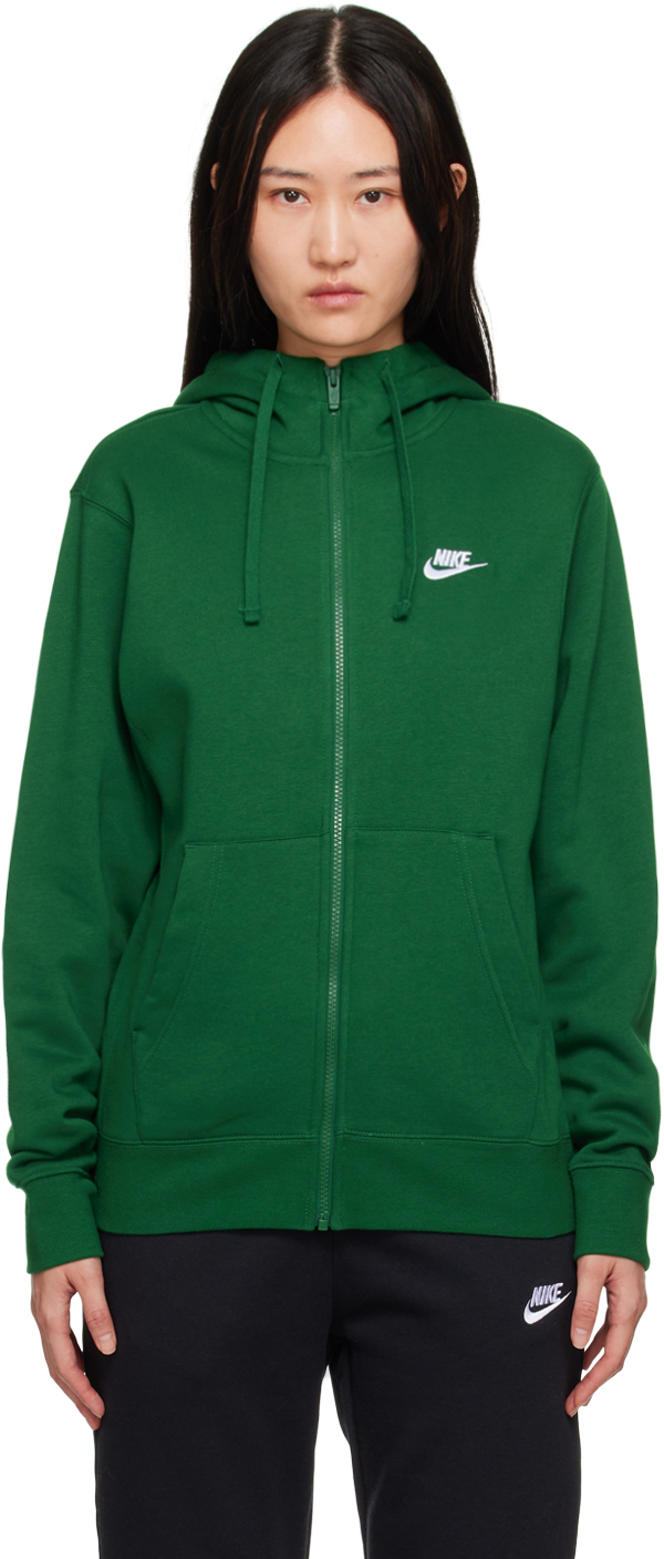 Green Zip Nike on Sale