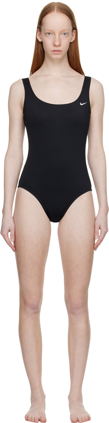 Black Essential One-Piece Swimsuit