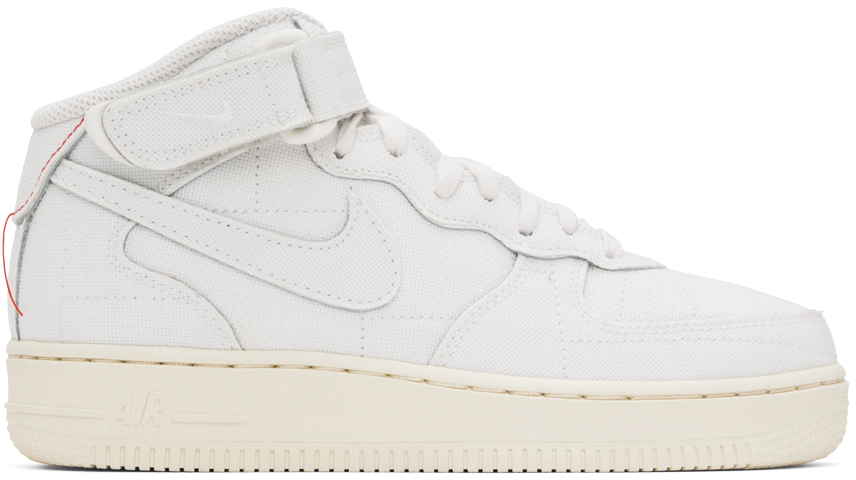 White Air Force 1 '07 Mid Sneakers by Nike on Sale