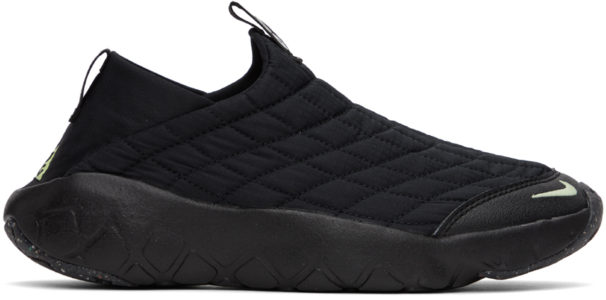 Nike Black Acg Moc 3.5 Sneakers In Black/barely Volt-bl