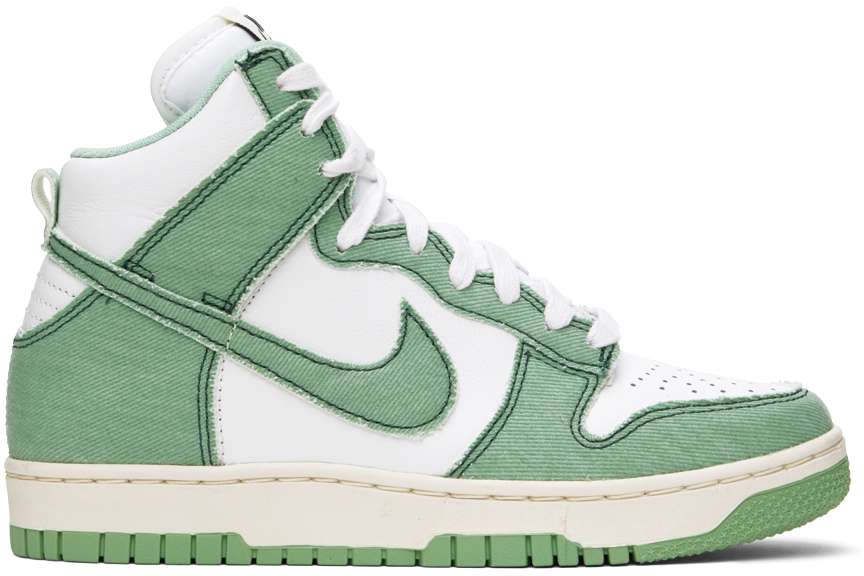 green white dunk high