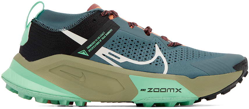 Nike Green ZoomX Zegama Trail Sneakers