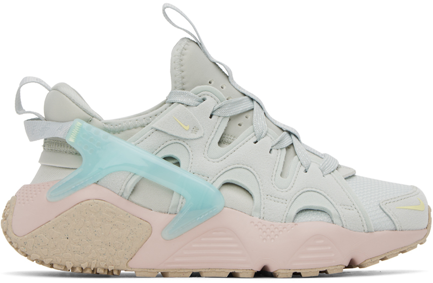 Green Air Huarache Craft Sneakers by Nike on Sale