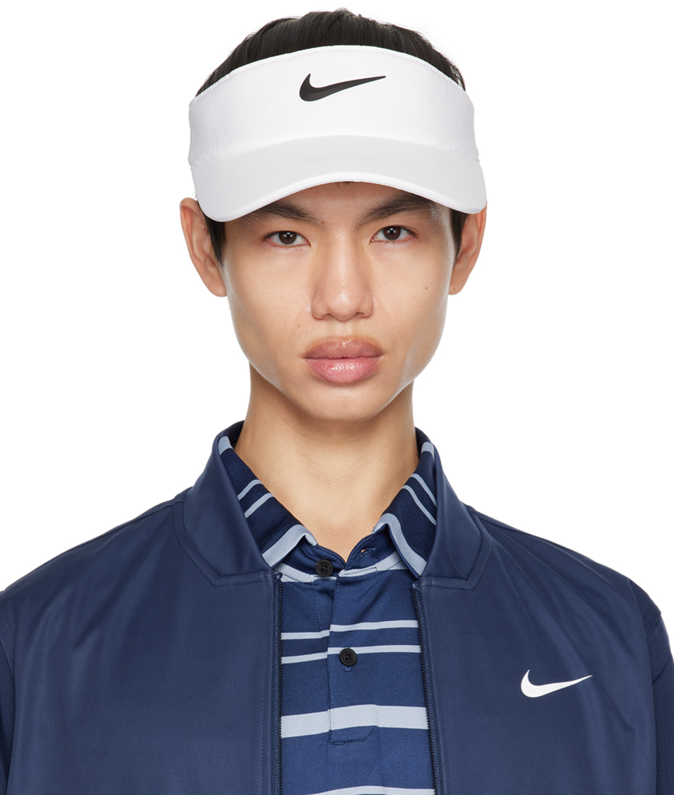 Nike Court Dri-FIT Aero Advantage visor in pale pink