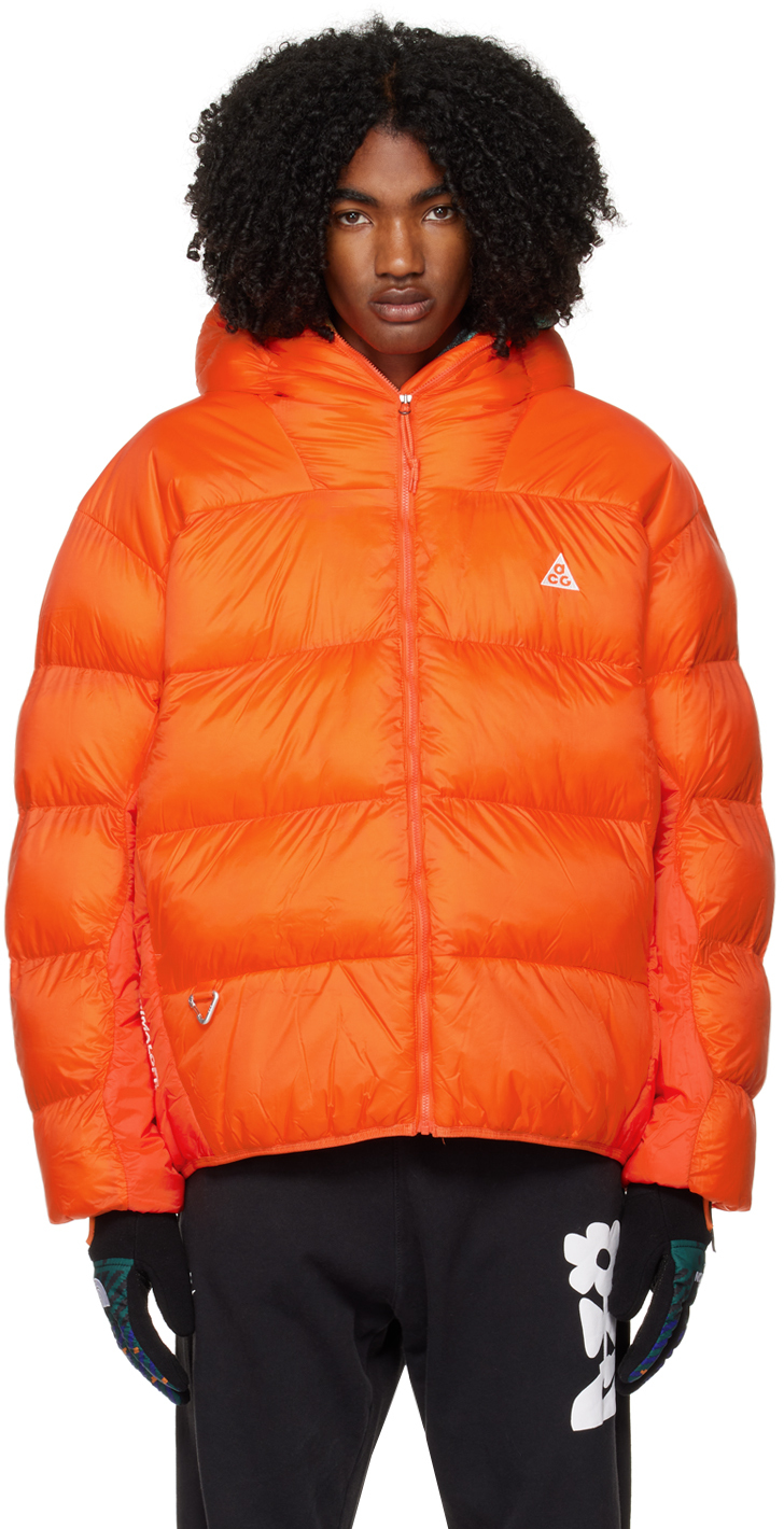 Nike Orange 'Lunar Lake' Jacket