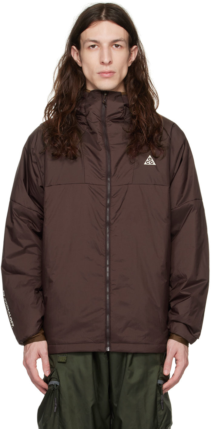 Nike Therma-FIT Legacy Bomber Jacket - Brown