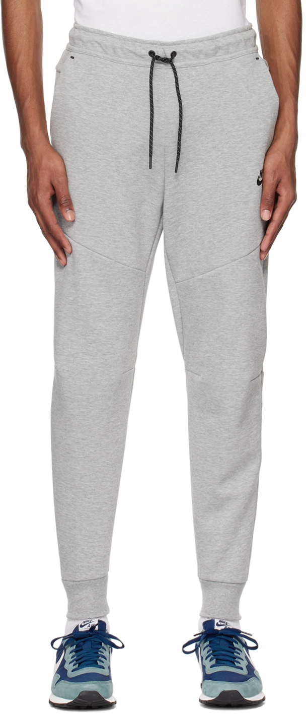 Nike: Gray Sportswear Tech Fleece Lounge Pants | SSENSE