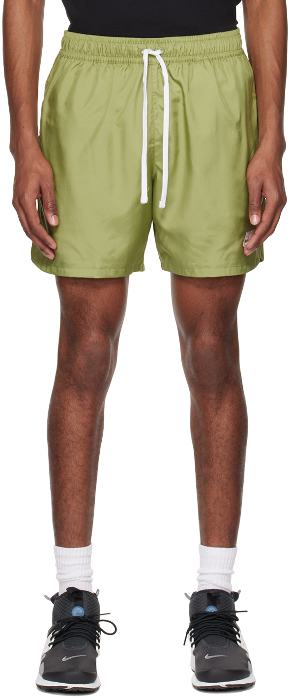 Nike: Green Sportswear Essentials Shorts | SSENSE UK