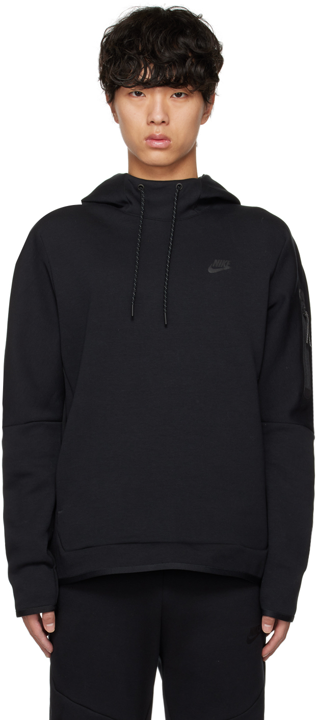 Nike Black Sportswear Hoodie In Black/black