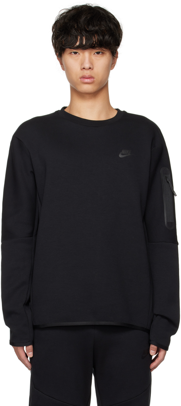 Nike Black Sportswear Sweatshirt In Black/black