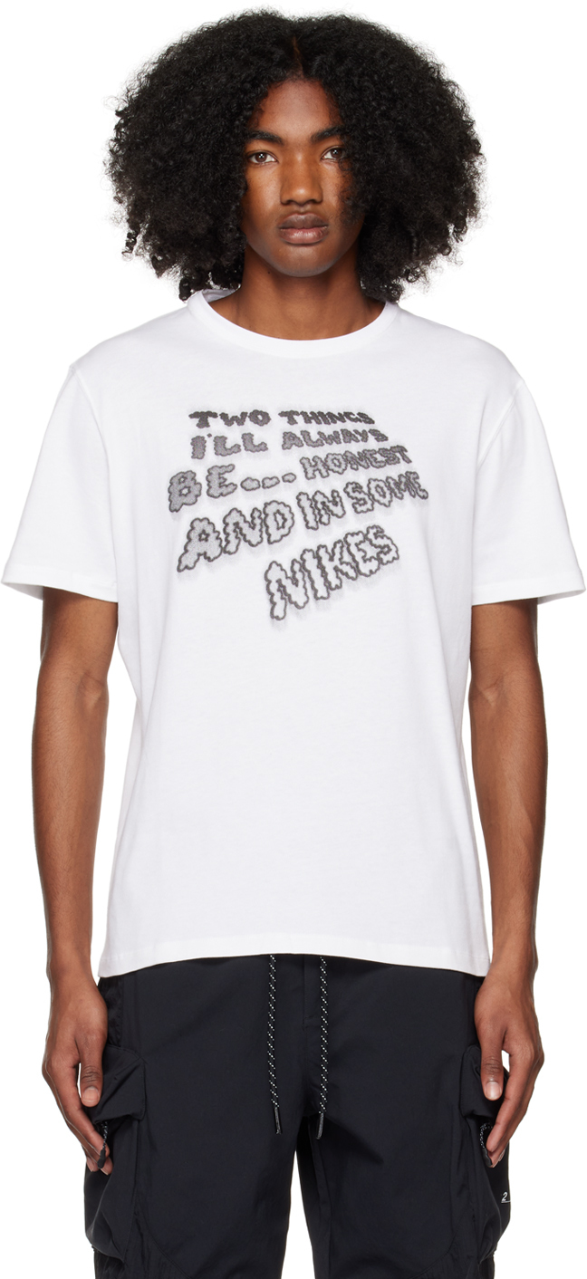 Nike: White NOCTA Cloud T-Shirt | SSENSE Canada