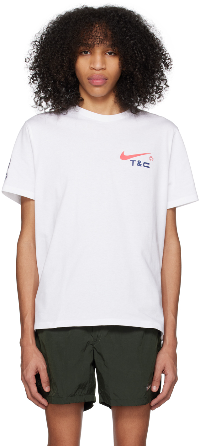 Nike White Nocta Printed T Shirt Ssense Canada