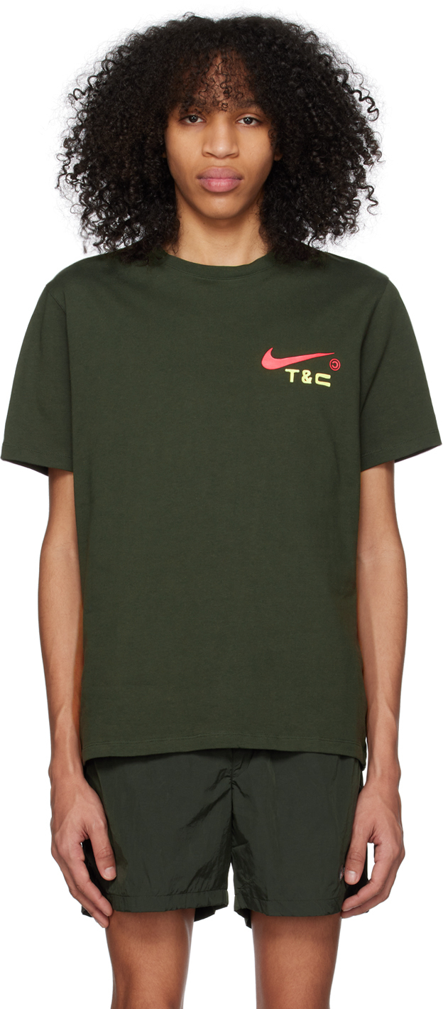 Nike: Green NOCTA Souvenir Cactus T-Shirt | SSENSE Canada