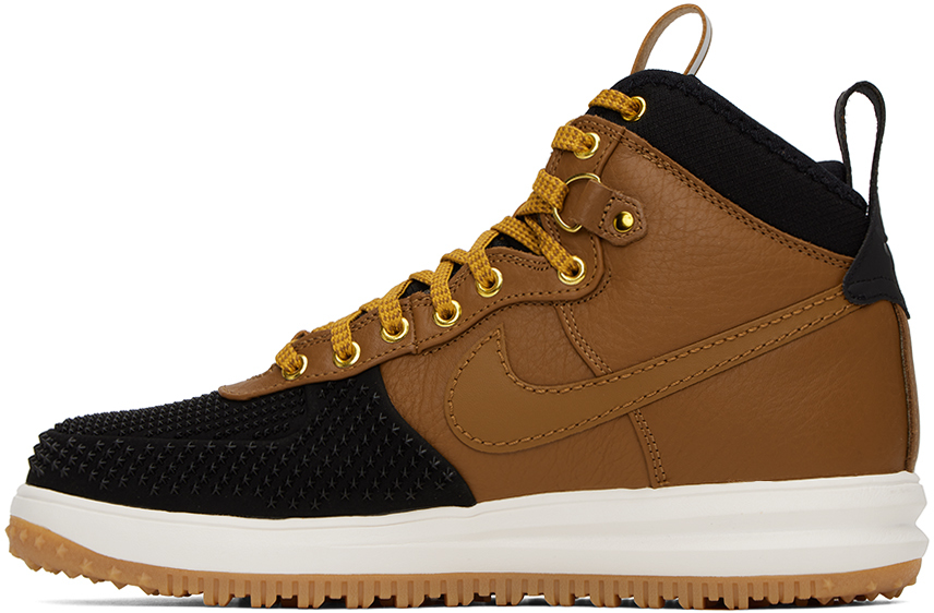 Nike Lunar Force 1 Duckboot Sneakers In Ale Brown/ale Brown-