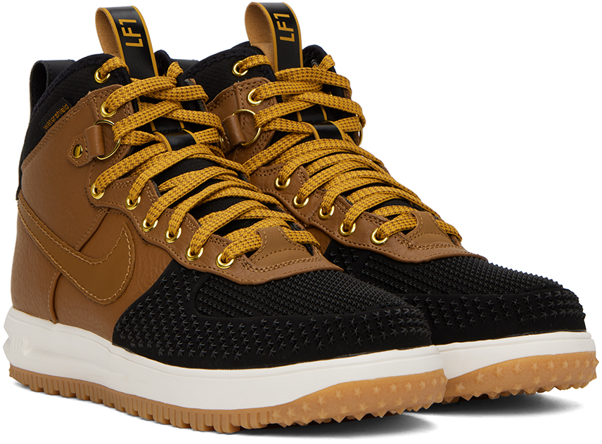 Nike Lunar Force 1 Duckboot Sneakers In Ale Brown/ale Brown-