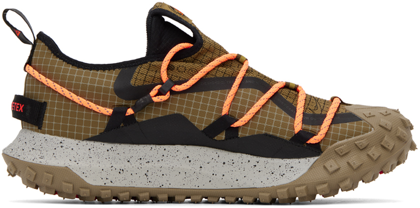 Nike: Khaki Mountain Fly Low SE Sneakers | SSENSE