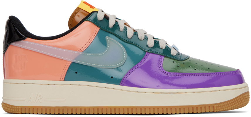 NIKE MULTICOLOR UNDEFEATED EDITION AIR FORCE 1 LOW SNEAKERS