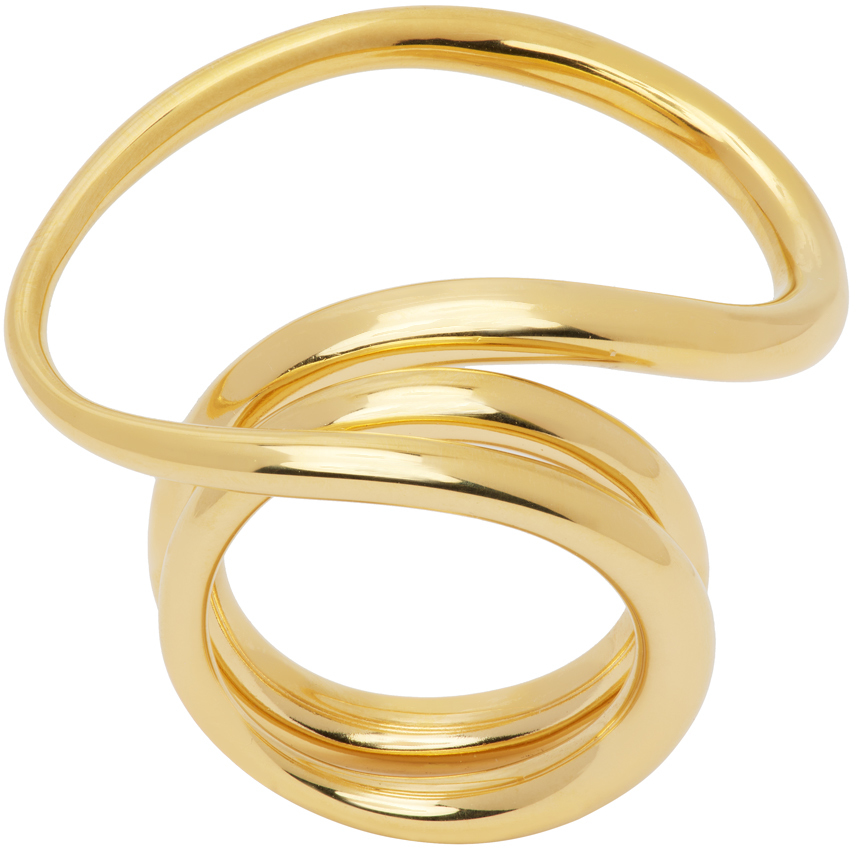 C.CHESNAIS GOLD ROUND TRIP RING