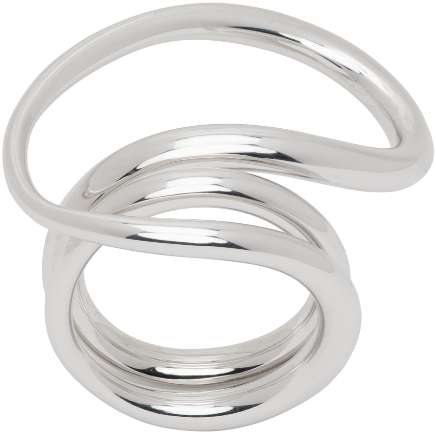 C. Chesnais Silver Round Trip Ring