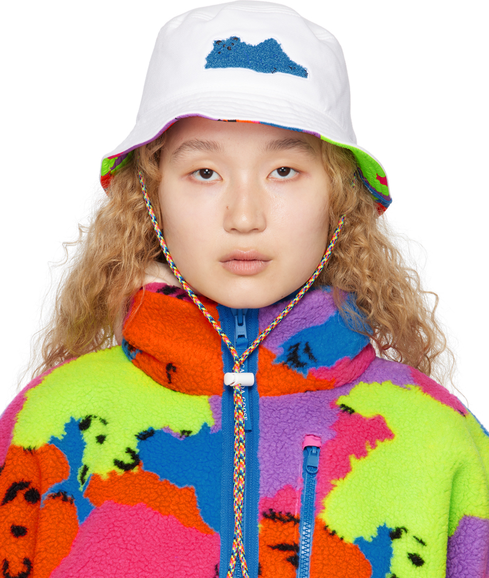 Canada Goose: White Paola Pivi Edition Bucket Hat | SSENSE