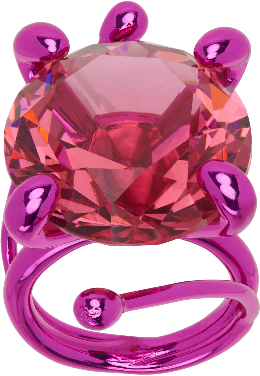 HUGO KREIT Pink XL Stone Ring