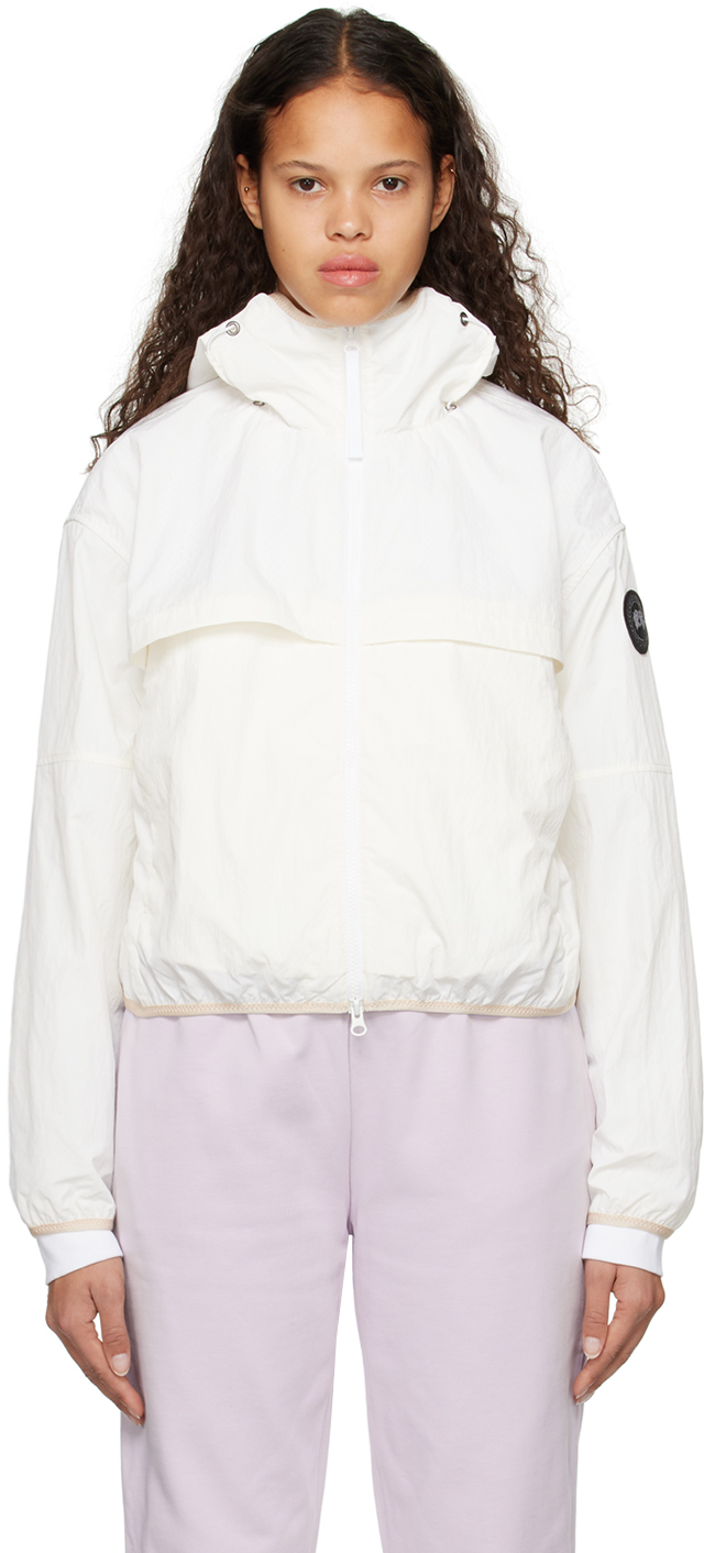 Canada Goose: Off-White Sinclair Wind Jacket | SSENSE