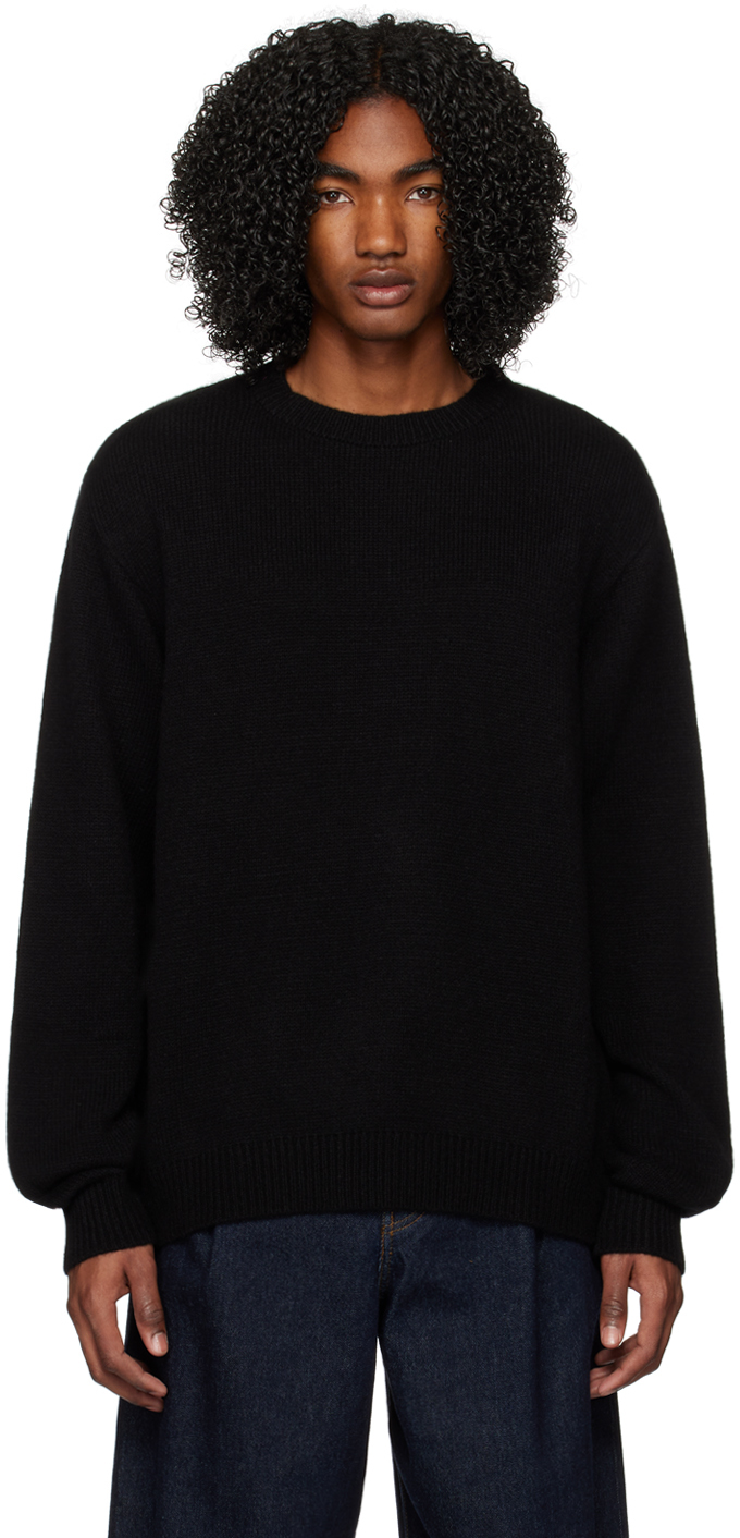 The Elder Statesman: Black Nimbus Sweater | SSENSE