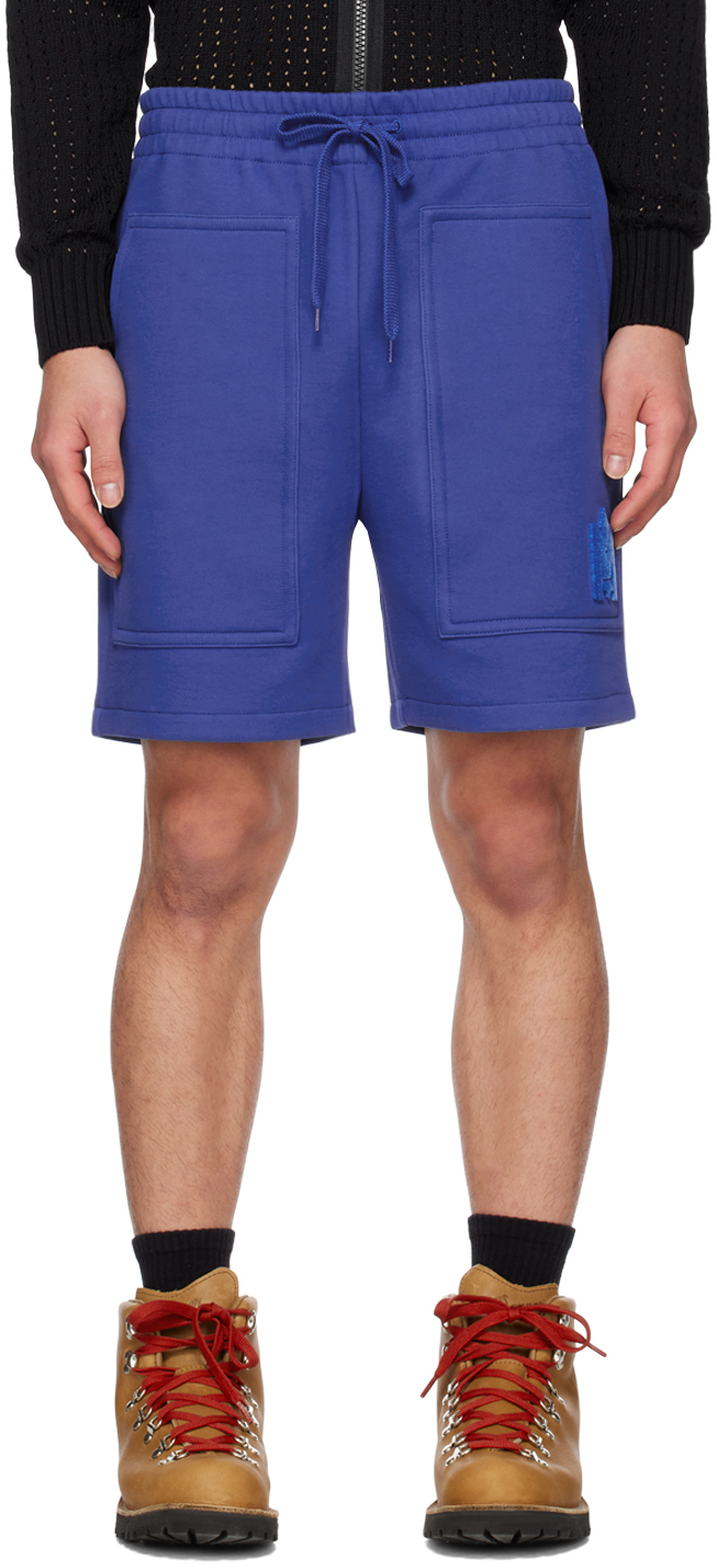 Mackage Men's Elwood Cotton-blend Shorts In Saint Honore Blue