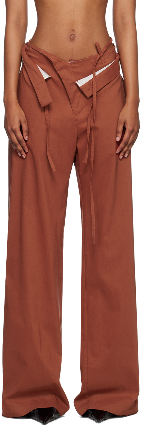 Ottolinger Orange Double Fold Trousers