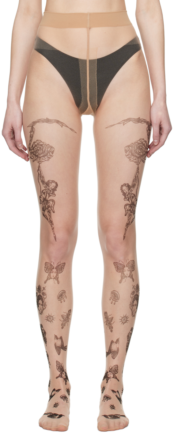 Wolford Olaf Hajek Tights fairly light black For Women : :  Clothing, Shoes & Accessories