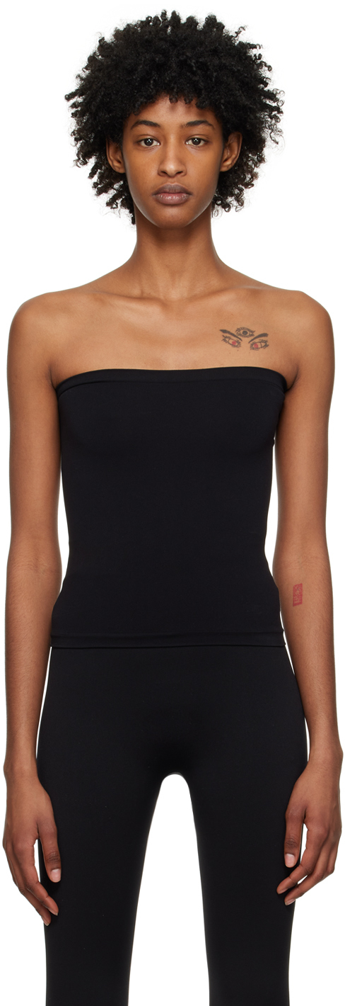 WOLFORD BLACK FATAL TUBE TOP