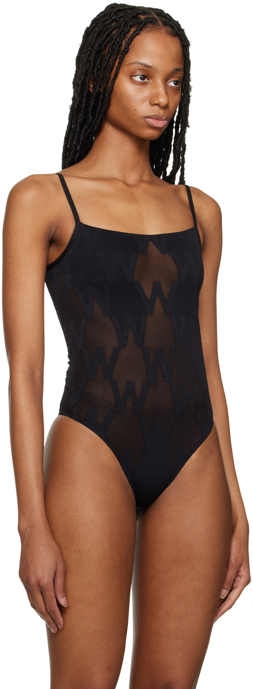 Wolford Black W Bodysuit Smart Closet