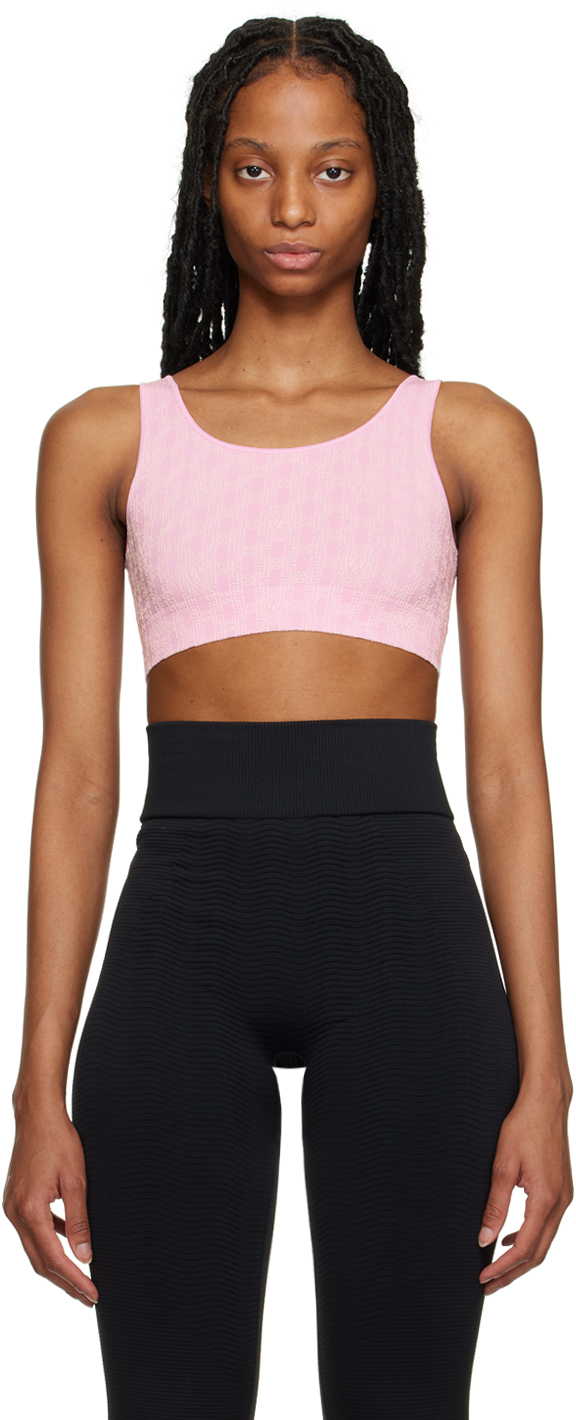Wolford Pink Succession Chain Top