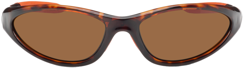 Marine Serre Tortoiseshell Vuarnet Edition Injected Visionizer Sunglasses