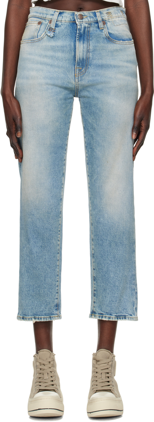 R13: Blue Shelley Jeans | SSENSE